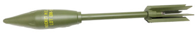 U.S. M6 A1 Bazooka Rocket of WW2, Steel, Inert