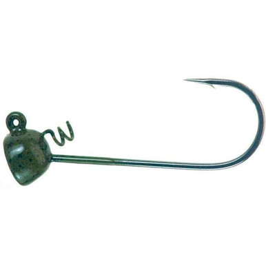 Buckeye Magnum Spot Remover Jig Head – 1/4 oz Green Pumpkin