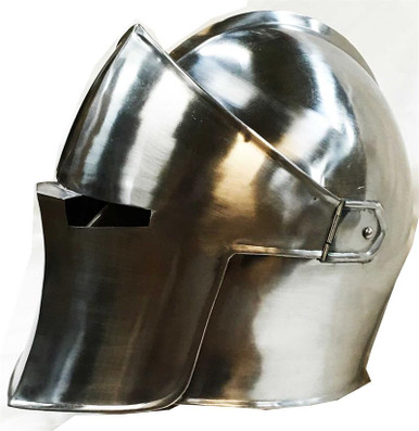 Medieval French Visor Helmet