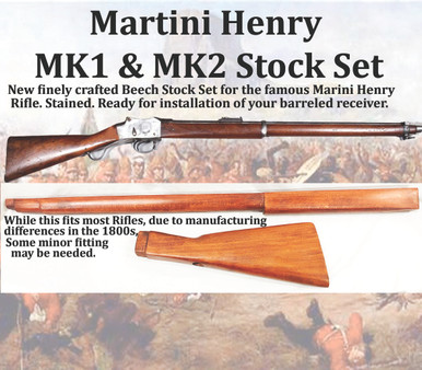 Martini Henry Stock Set