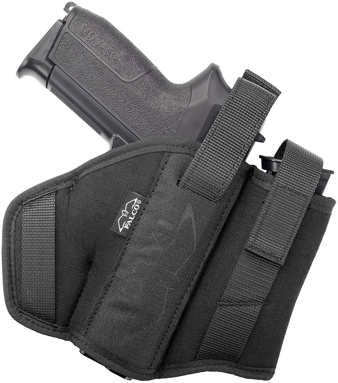 Nylon Holster w Mag Pouch