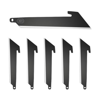 Outdoor Edge Knives 6-Pack Utility Replacement Blade Drop Point