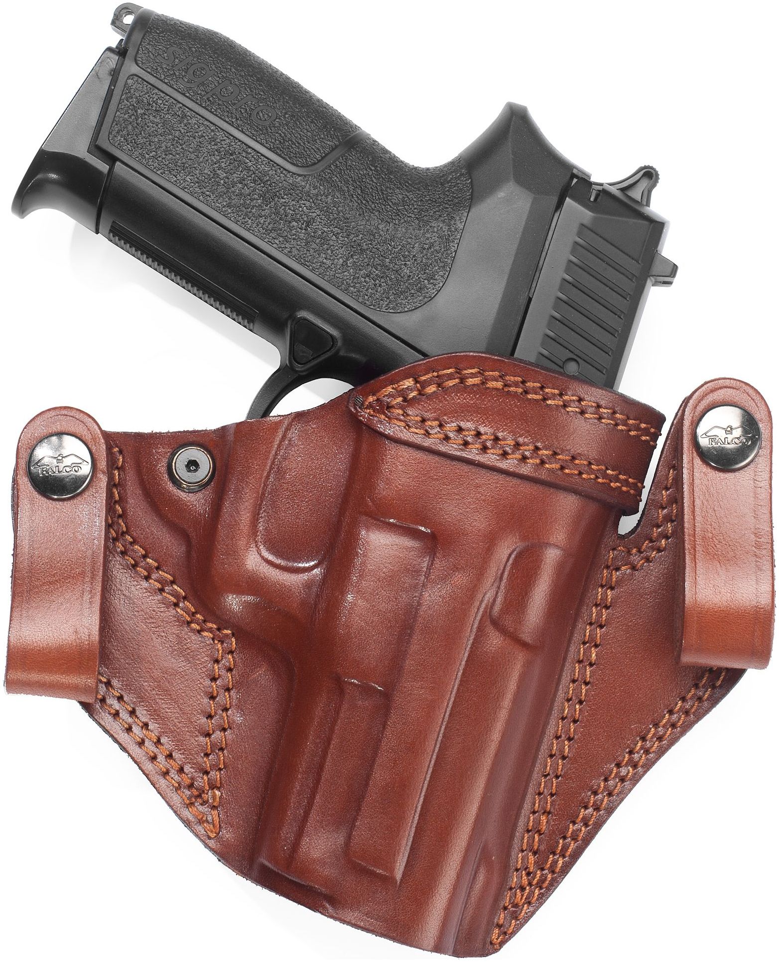 Open-Muzzle Leather IWB Holster