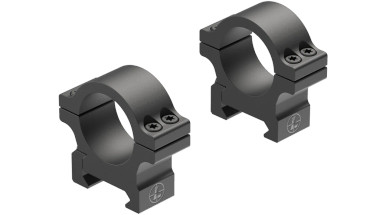 Leupold Open Range Cross-Slot Rings 1" Low Matte