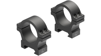 Leupold Open Range Cross-Slot Rings 30mm Low Matte