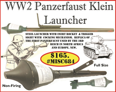 Panzerfaust Klein WW2 Rocket Launcher (inert)