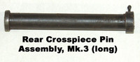 Rear Crosspiece Pin Assembly - for dial sight bracket
