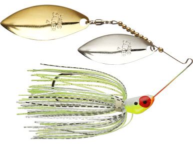 Lunker Lure Hawg Caller Proven Winner Double Indiana/Willow Blade Spinnerbait