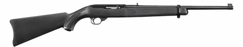 Ruger, 10/22 Carbine, Semi-Automatic Rifle, 22 LR, 18.5″ Barrel, Satin Black Finish, Alloy Steel