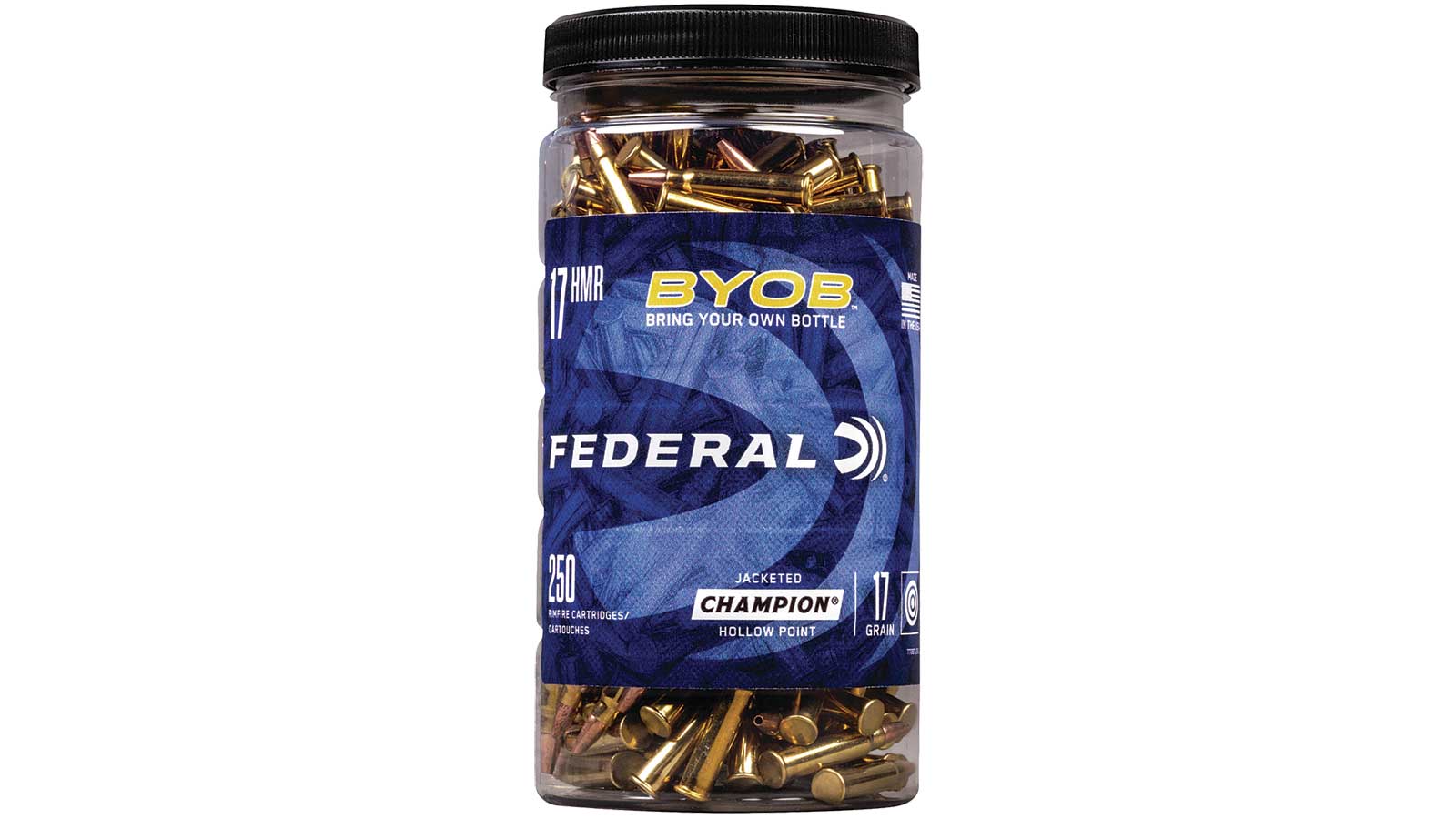 Federal .17 HMR Champion BYOB 17gr Speer TNT JHP Ammo 2530 FPS
