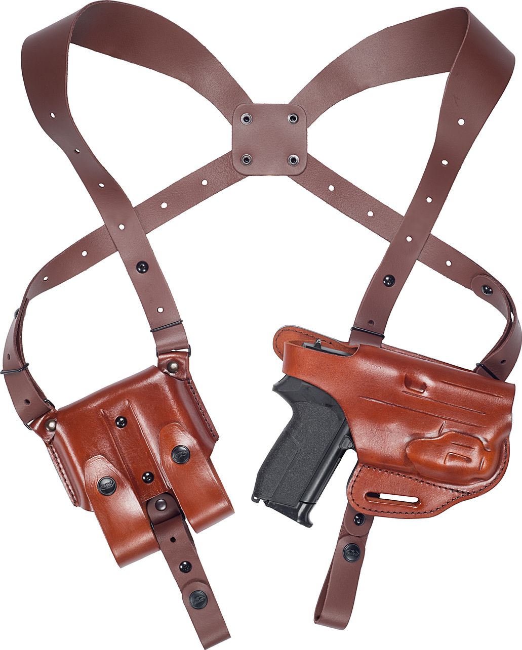 Leather Shoulder Holster System (Light/Laser)