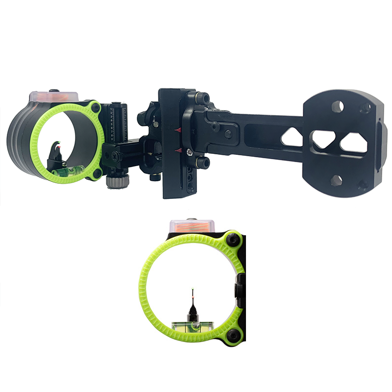 Black Gold - Dual Trac w/ 4" Bridge-Lock Dovetail Double-Pin Sight (.019)