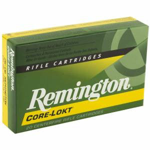 Remington Ammunition R25063 Core-Lokt25-06 Rem 120 gr Core-Lokt Pointed Soft Point (PSPCL) 20 Bx/ 10 Cs