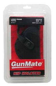 Uncle Mikes 21010 Gun MateBlack Synthetic Hip Up to 4 Barrel Large Frame Pistol Right Hand