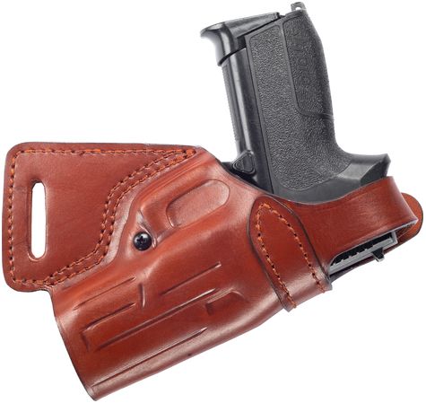 Small Of Back LeatherHolster w. Thumb Break