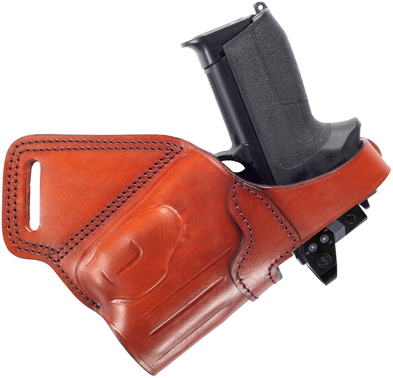 Small Of Back Holster w. Thumb Break (Light/Laser & Red Dot)