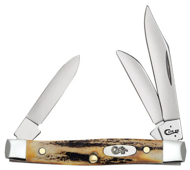 Case Knives Genuine Stag Small Stockman