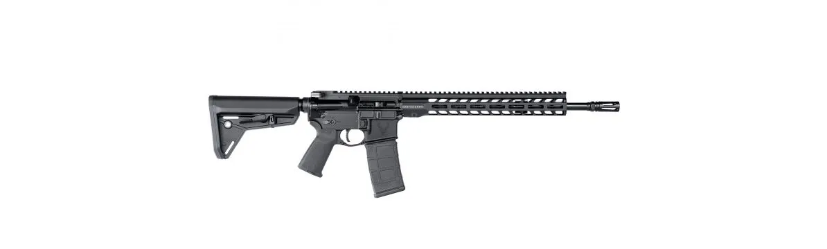 STAG 15 TACTICAL 16″ RIFLE WITH NITRIDE BARREL IN 5.56MM – BLACK