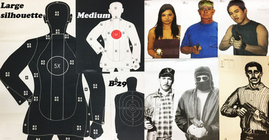 Multiple Scenario Target Pack for Self Defense Training