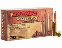 Barnes VOR-TX 6.5 Creedmoor 120gr TTSX Boat Tail Ammunition