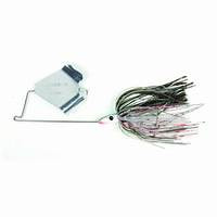 Lunker Lure Original Buzz Bait 3/8 oz White Skirt with Silver Blade