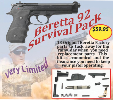 Beretta 92 Pistol Survival Pack