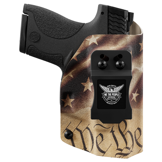We The People Custom Printed Constitution Kydex Concealed IWB Holster