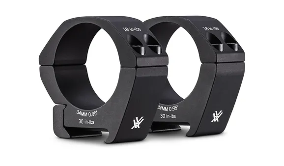 Vortex Pro Series 34mm Rings Low .95 inches