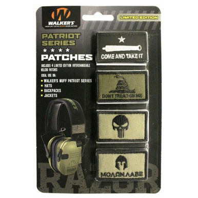 Walker's Patriot Series Patch Kit - 4 Pieces