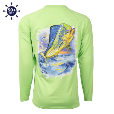 Bimini Bay Men's Hook M' Performance Long Sleeve - Mahi
