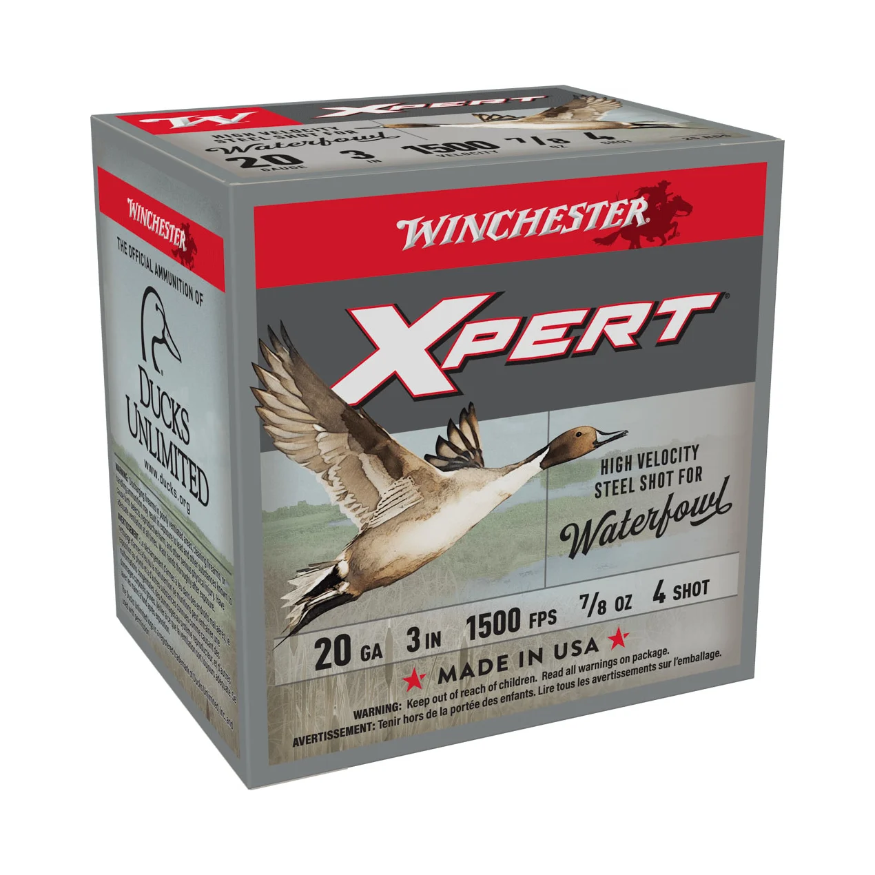 WINCHESTER SUPER-X XPERT HV STEEL 20 GAUGE 3″ .875-4