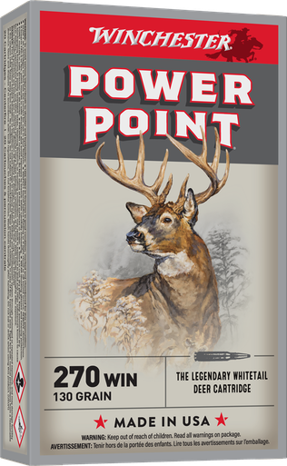 Winchester Super-X .270 Winchester 130-Grain Power-Point – 20 Rounds