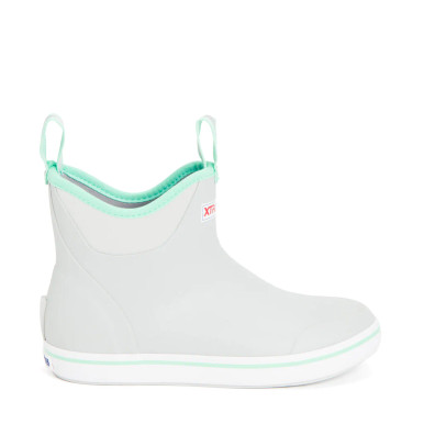XTRATUF Women's Rubber Ankle Deck Boot - Grey