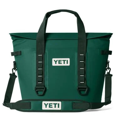 Yeti Hopper M30 Tote Soft Cooler-Black Forest Green