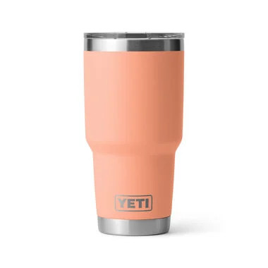 Yeti Rambler 30 oz Tumbler with Magslider Lid - Lowcountry Peach