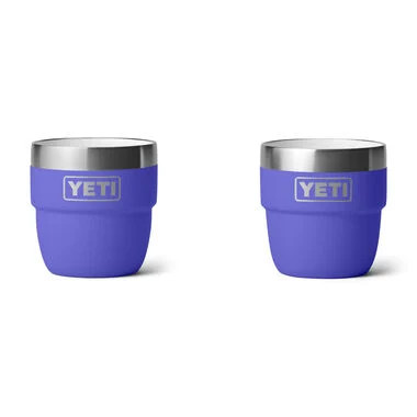 Yeti Rambler 4 Oz Stackable Cups - 2 Pack - Ultramarine Violet