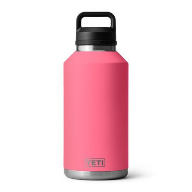Yeti Rambler 64oz Water Bottle with Chug Cap, Tropical Pink
