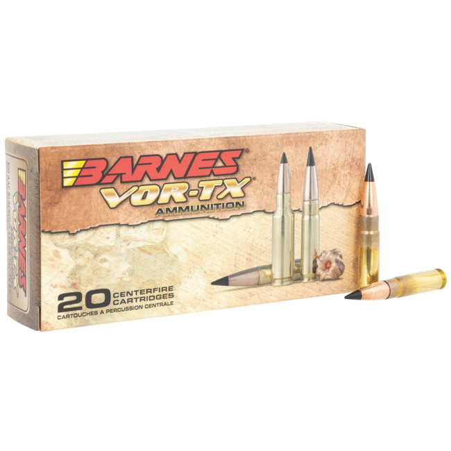 Barnes .300 AAC Blackout VOR-TX 120gr TAC-TX BT Ammo 2100 FPS